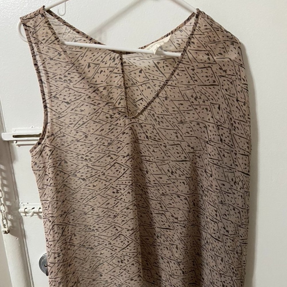 BCBG Sheer Blouse